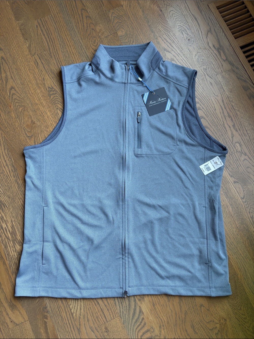 NWT Mens Brooks Brothers Performance Series Vest, Size XL
